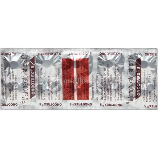 oncotrex 5mg tablet 10's